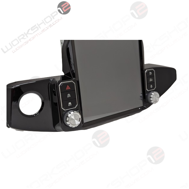 Jeep Wrangler 2018-2021 Workshop 12 Tesla-Style Screen Workshop 12