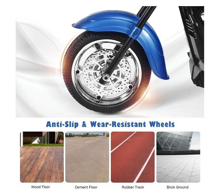 Harley Davidson Electric Child Motorcycle: Battery-Powered Ride-On Toy