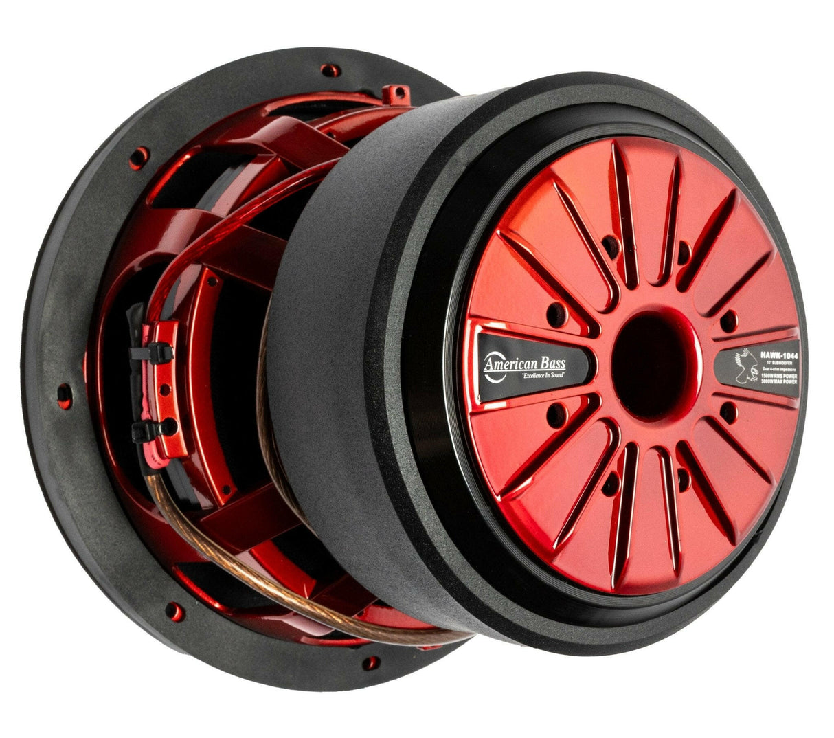 HAWK 10″ Car Subwoofer | 1500 Watts RMS | Dual Voice Coil 4 Ohm