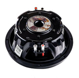 HAWK Slim 10″ Car Subwoofer | 700 Watts RMS | Dual Voice Coil 2 Ohm or 4 Ohm (Shallow Mount)
