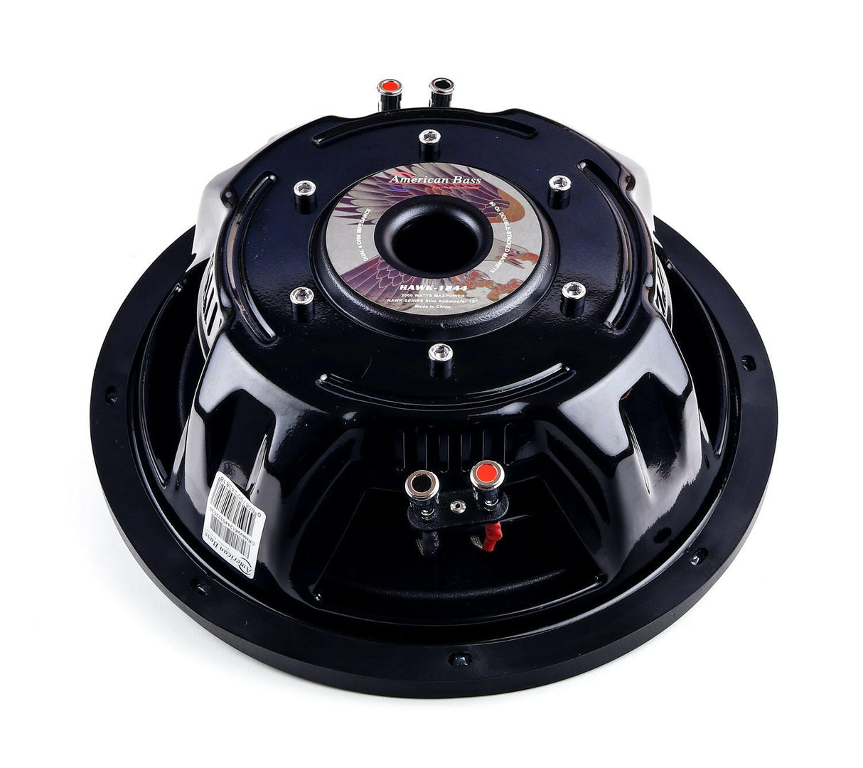 HAWK Slim 12″ Car Subwoofer | 900 Watts RMS | Dual Voice Coil 2 Ohm or 4 Ohm (Shallow Mount)