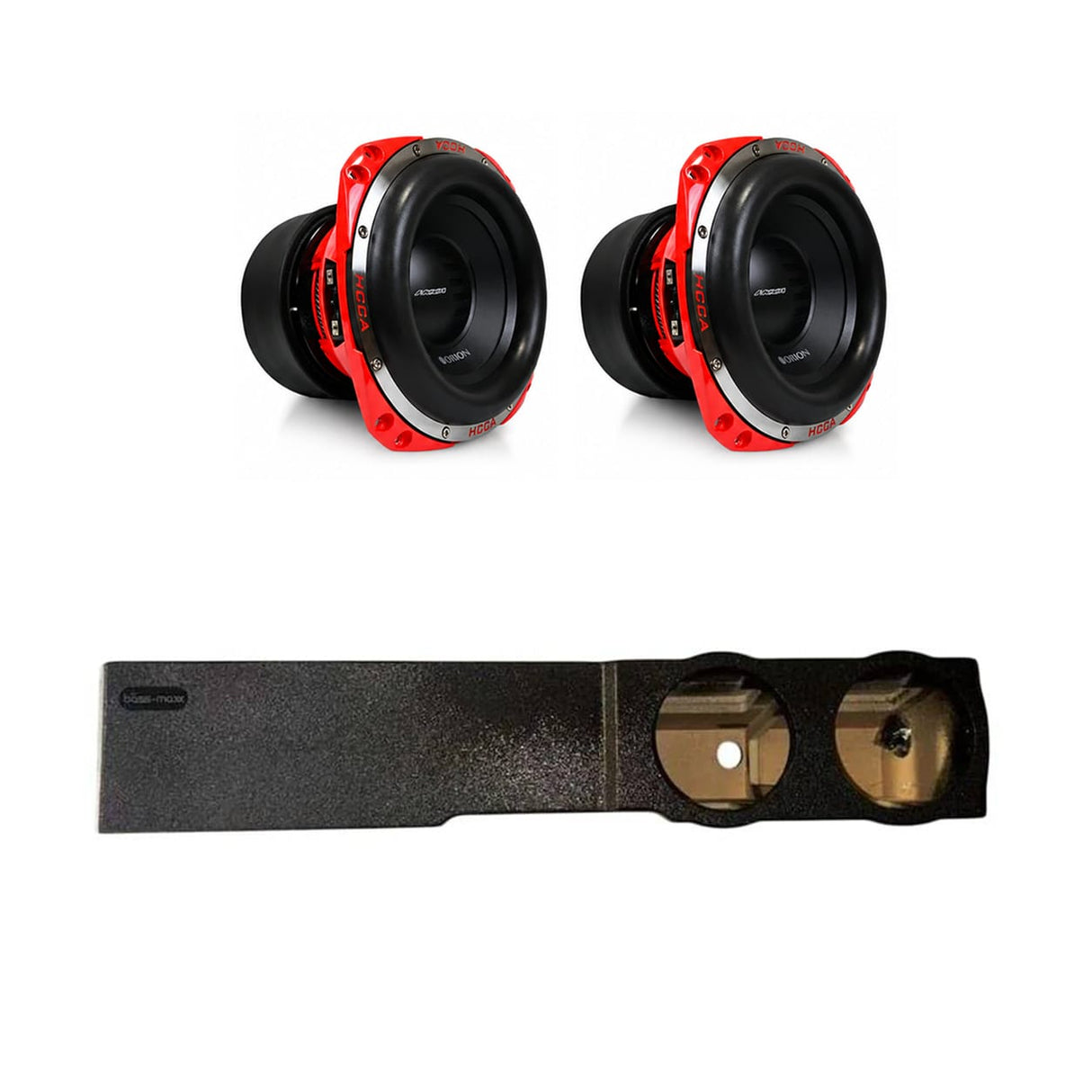 (2) Orion HCCA 8" & Chevy Crew Cab 07-18 Dual 8" Subwoofer Box Combo Orion