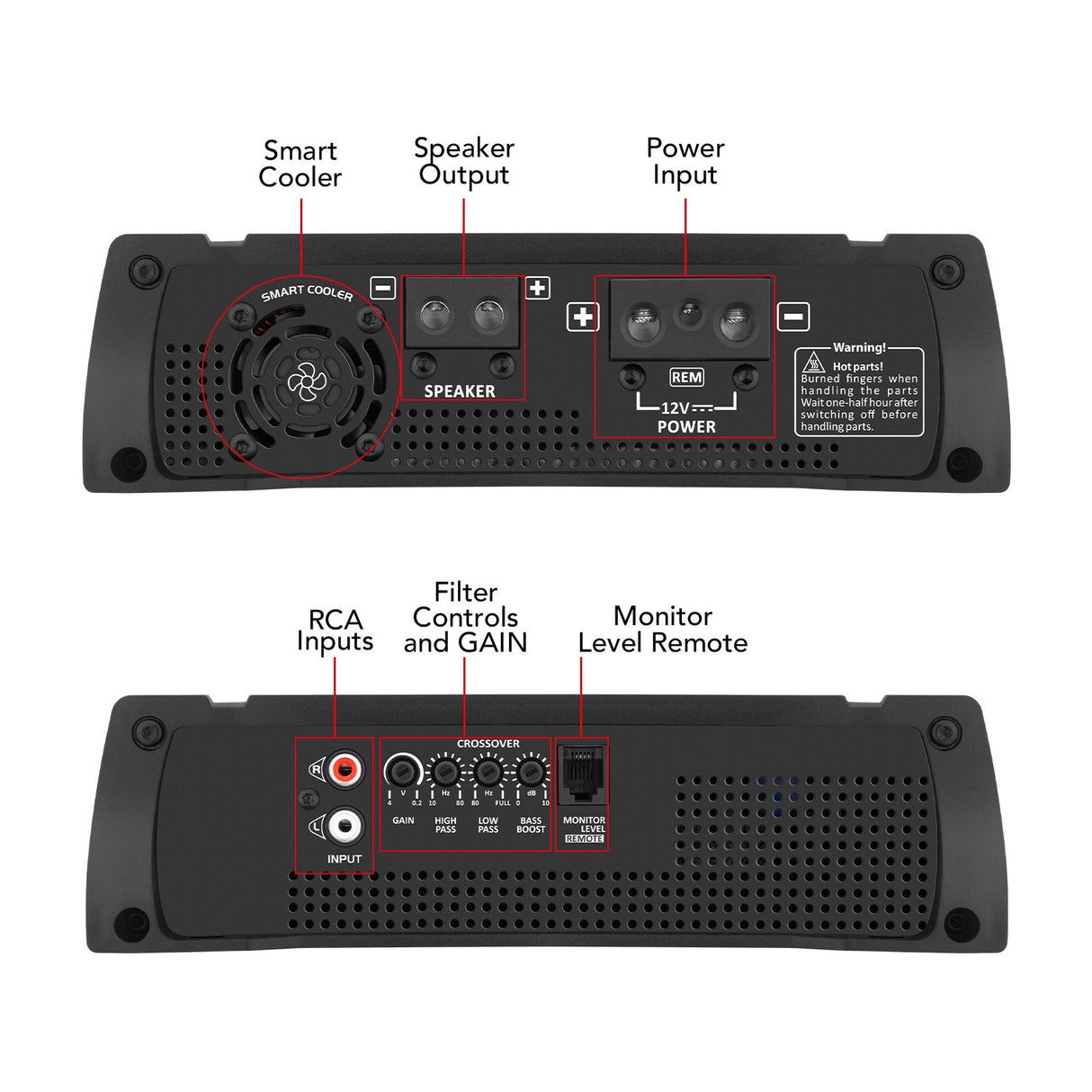 Taramps HD 2000 Car Audio Amplifier Taramps US