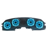 MB Quart Tuned Rear Soundbar with 8 Inch Compression Horn Speakers, Enclosure, with RGB LED Lighting option I '18-'23 JL Wrangler/ '20-'23 JT Gladiator
