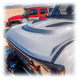 Heat Extraction Fiberglass Hood for Ford Bronco Turn Offroad