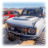 Heat Extraction Fiberglass Hood for Ford Bronco Turn Offroad