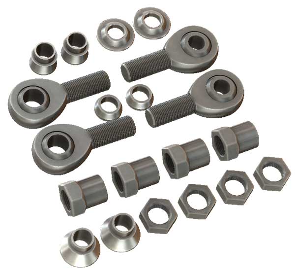 7/8 Inch Heim Steering Kit No Tubing