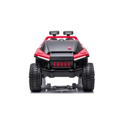 High-Powered Leather Seat Kids Ride-On Car with Four-Wheel Shock Absorbers - 24V7A 200W*2