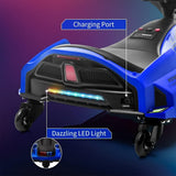 High-Speed Drift Ride-On Car for Kids with Music and LED Lights - 24V