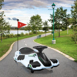 High-Speed Drift Ride-On Car for Kids with Music and LED Lights - 24V