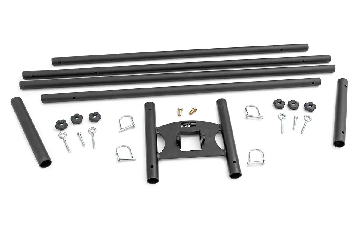 Rough Country Universal 2 Inch Hitch Dual Flag Pole Holder 117500