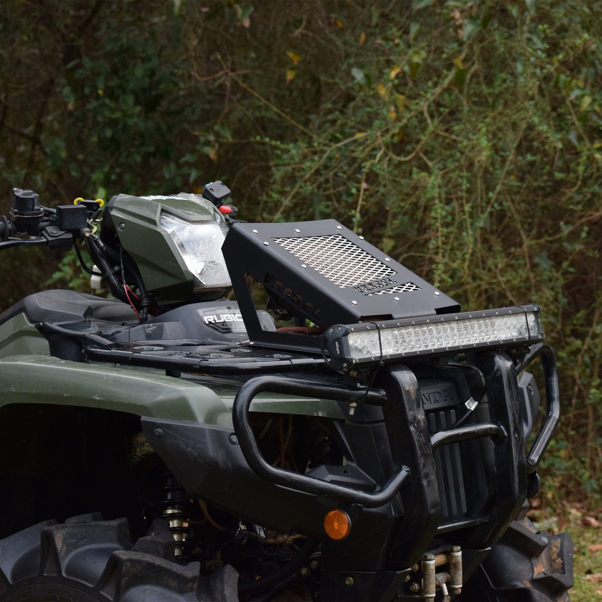 Low Profile Radiator Relocation Kit 2014+ Honda Rancher, Foreman, Rubicon Vessel Powersports