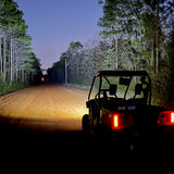 Dual Wide 8" LED Headlights for Honda Pioneer 500 Vessel Powersports