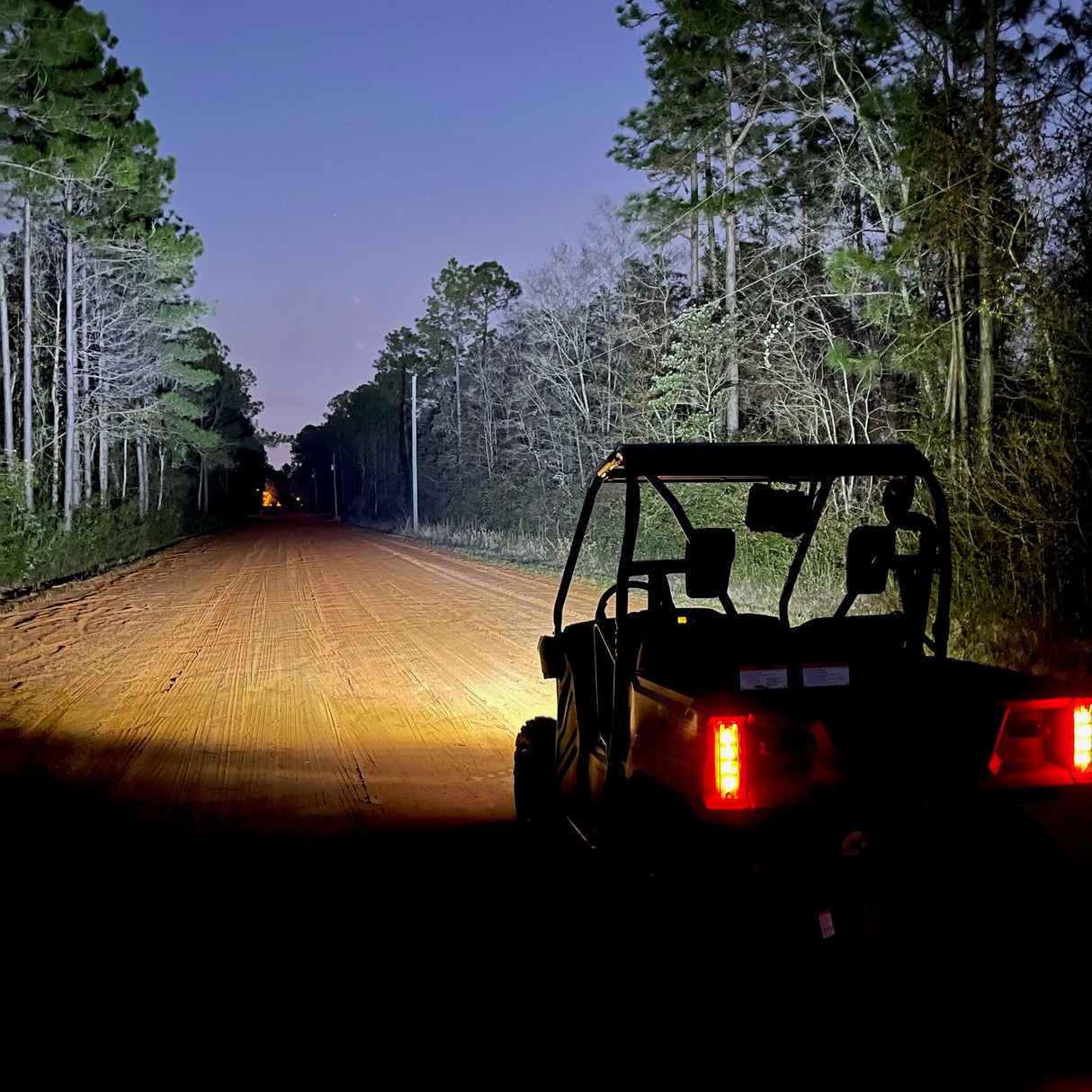 Dual Wide 8" LED Headlights for Honda Pioneer 520 Vessel Powersports
