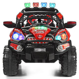HoneyJoy 12V RC Truck Car with LED Light and MP3 Player - Perfect Christmas Gift for Kids