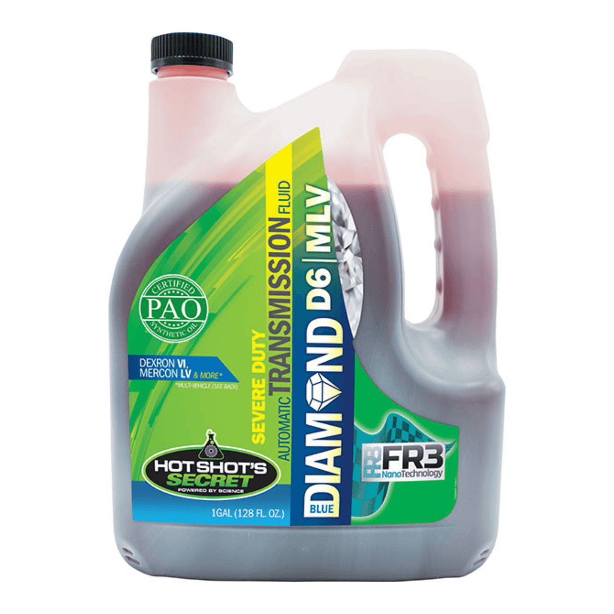 Hot Shot's Secret Blue Diamond Severe Duty Dexron VI & Mercon LV Transmission Fluid (BDDEX601G)