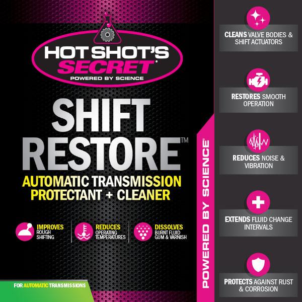 Hot Shot's Secret Shift Restore Protectant + Cleaner