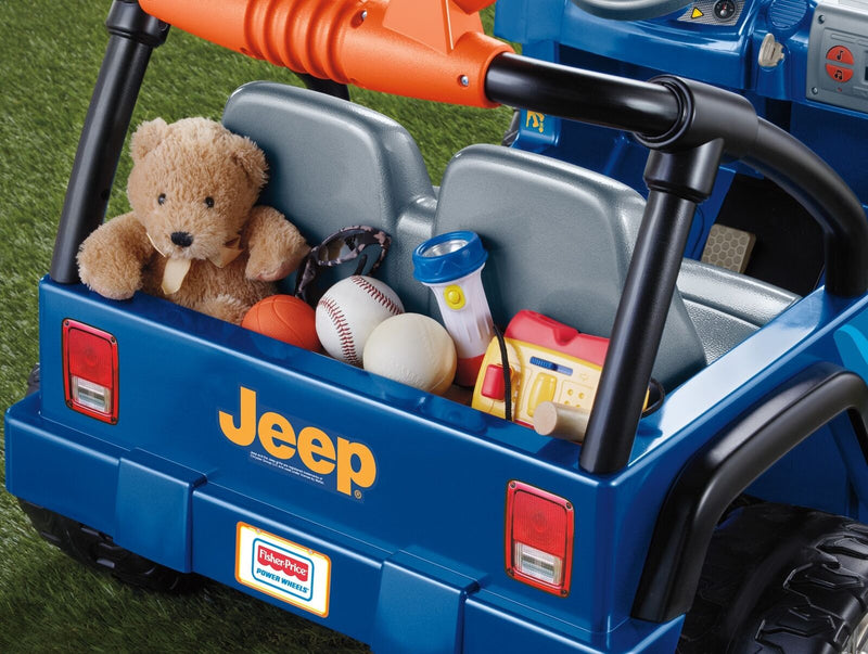 Hot Wheels Jeep Wrangler by Fisher-Price: Power Wheels Edition