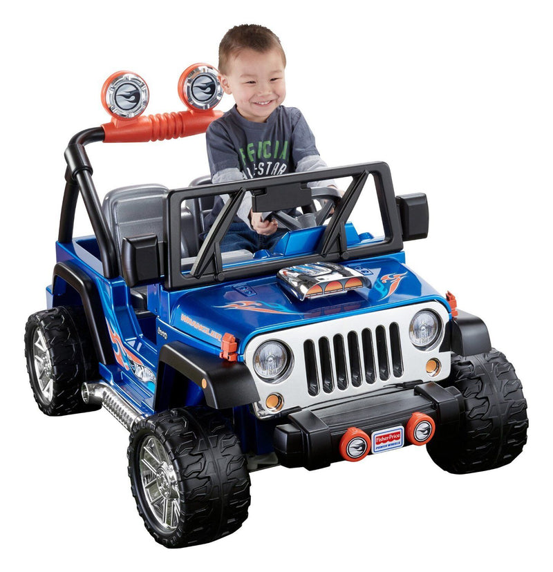 Hot Wheels Jeep Wrangler by Fisher-Price: Power Wheels Edition