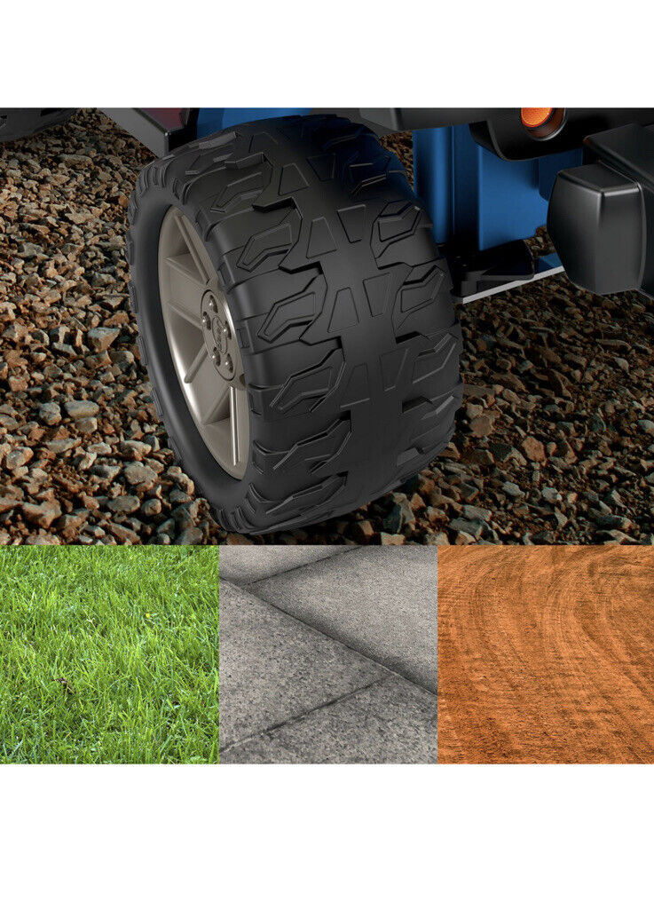 Hot Wheels Jeep Wrangler Ride-On - Blue (CBG61) - 2 Seater