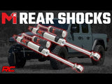 Rough Country M1R Monotube Front Shocks 0-1.5in for Jeep Wrangler JL