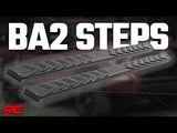 Rough Country BA2 Running Boards Side Step Bars Double Cab Toyota Tacoma 2024-2026 41013A