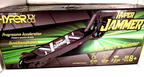 Hyper Toys 12V Jammer Electric Scooter for Kids, Suitable for Ages 8 and Up