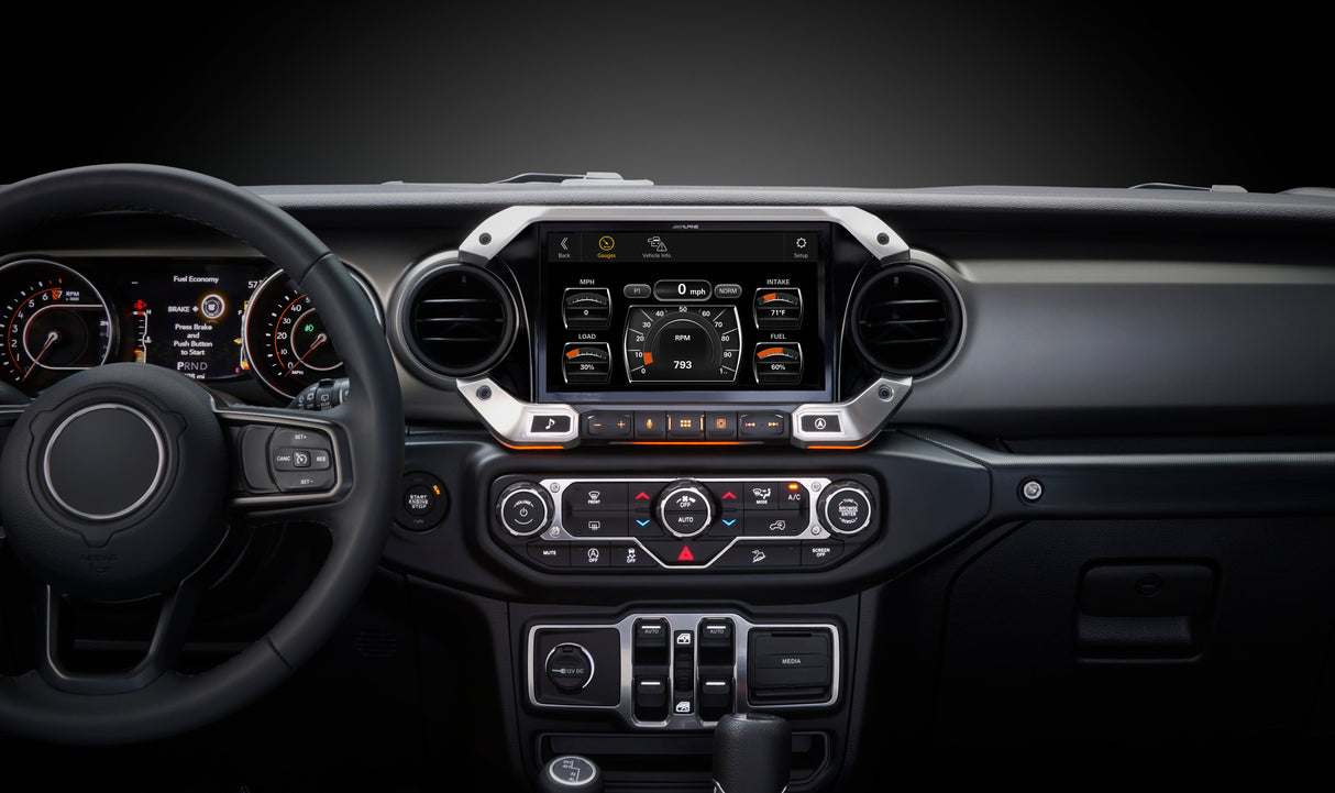 Alpine Restyle i509-WRA-JL 9" Multimedia Receiver  I '18-'23 Jeep JL Wranglers/ '20-'23 Jeep JT Gladiators