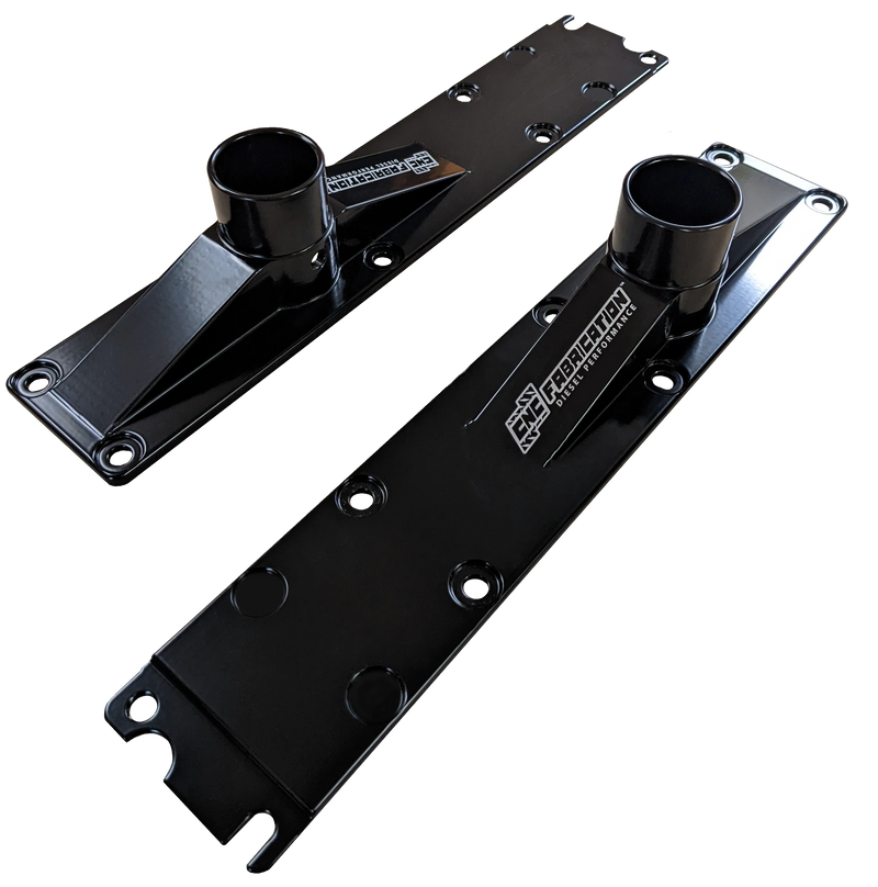 CNC Fab 8 Bolt Billet Intake Plenums - 7.3 Powerstroke (1994.5-1995)