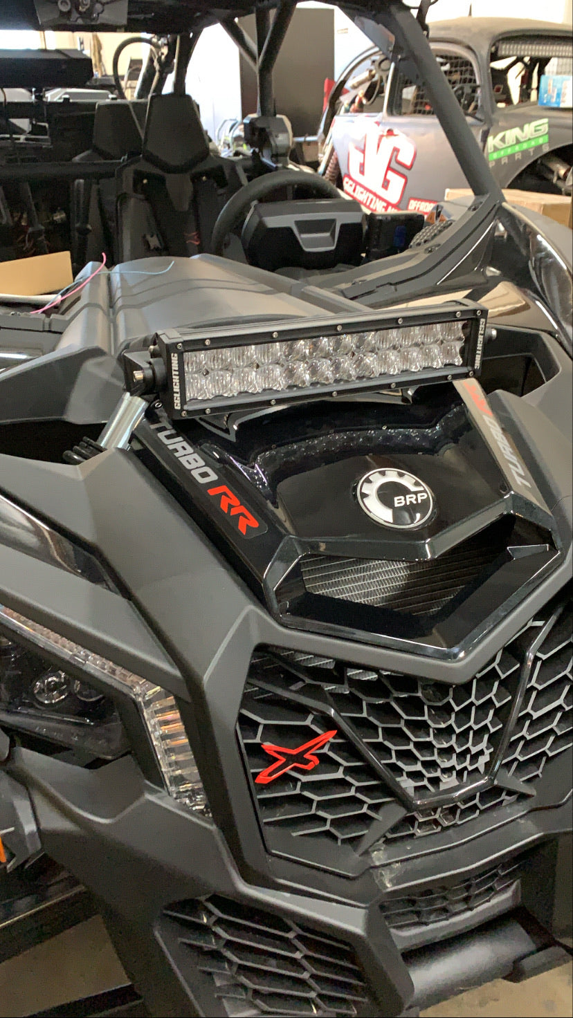 Can-Am X3 Universal Shock Tower Bracket for LED Pods or LED Light Bar Made In USA GGLighting