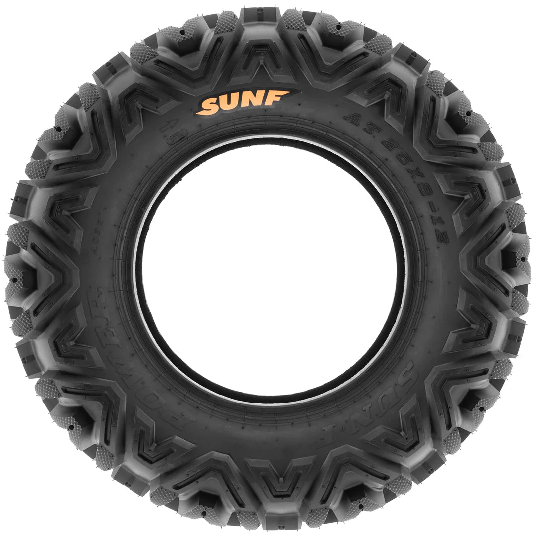 SUNF A033 power I tires 25x8x12 & 25x9x12