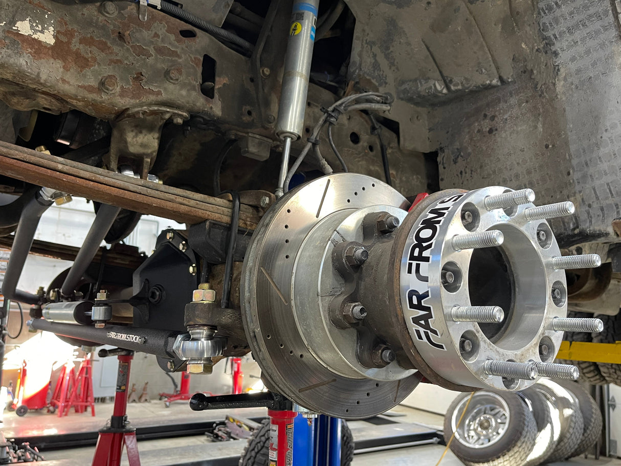 99-04 Ford Super Duty Steering Kit Far From Stock