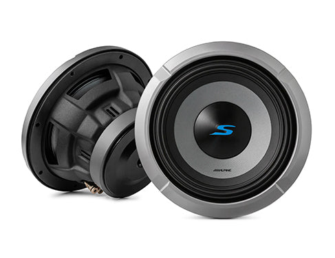 Alpine S2-W8D4 | 8" Subwoofer DVC 4-Ohm Alpine