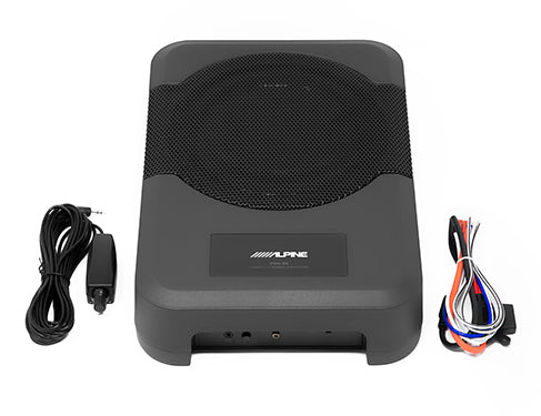 Alpine PWE-S8 8" Compact Powered Subwoofer Alpine