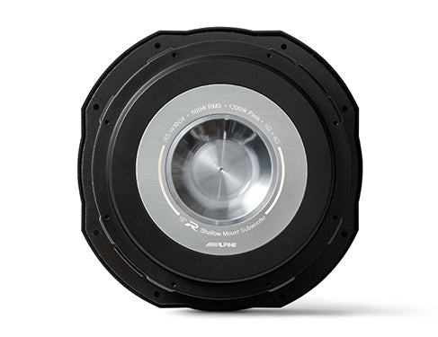 Alpine RS-W10D4 Shallow 10" Subwoofer DVC 4-Ohm Alpine