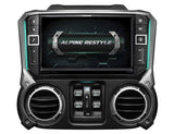 Alpine i509-WRA-JK 9" Digital Media Receiver - Jeep Wrangler JK 11-18 Alpine
