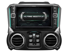 Alpine i509-WRA-JK 9" Digital Media Receiver - Jeep Wrangler JK 11-18 Alpine