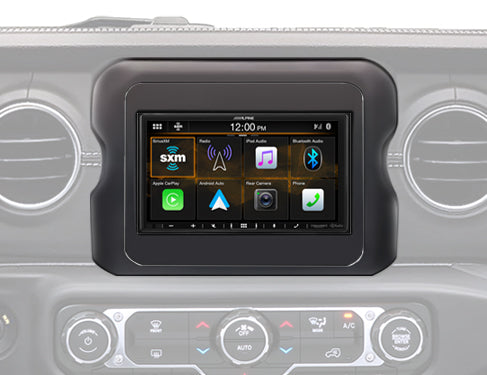 Alpine i407-WRA-JL 6.95" Digital Media Receiver - Jeep Wrangler JL 18-23 Alpine