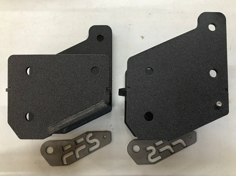 03-Current Dodge Ram Bolt On Traction Bar Frame Bracket Set