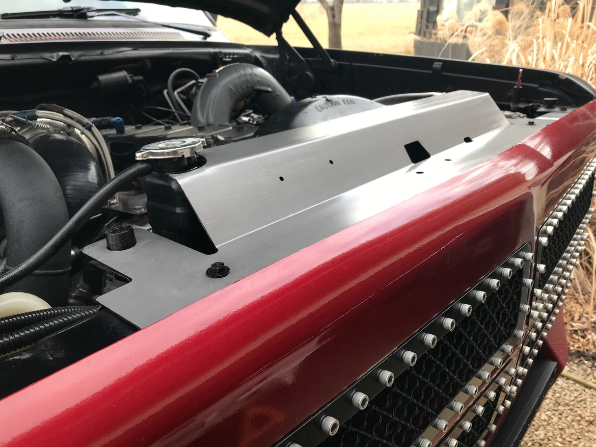 91.5-93 Intercooled FFS Radiator Cover Far From Stock