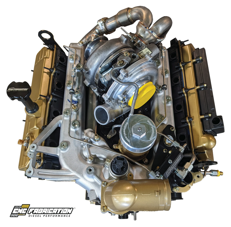 CNC Fab 4-Line Feed Fuel Line Kit - 6.0 Powerstroke (2003-2007)