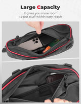 UTV Rear Door Bags for Polaris RZR XP 4 1000/Turbo 2014-2023