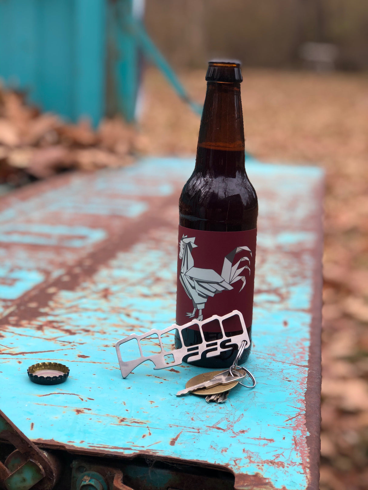 12 Valve “light duty” keychain Far From Stock - Merch