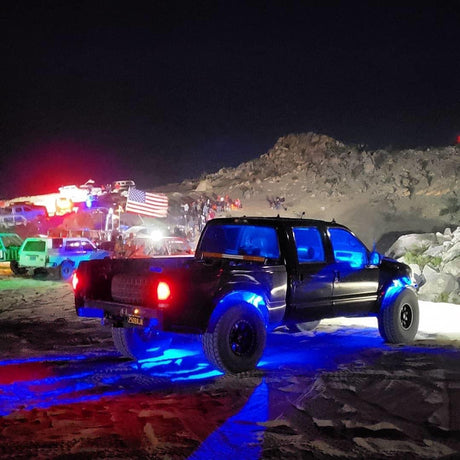 RL15 LED Rock Light Dome Light for Jeep 4x4 Underglow Rock Crawling GGLighting
