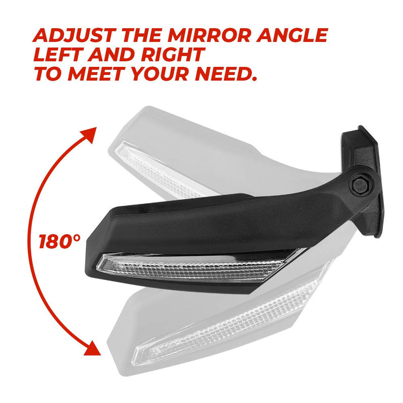 One Pair LED Side Mirrors for Can-Am Maverick X3 | X3 MAX