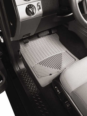 99-08 F250/F350/F450/F550 SUPER DUTY CREW/SUPER CAB/SUPER CREW RUBBER FRONT FLOOR MATS GREY Far From Stock - Meyer Distributing