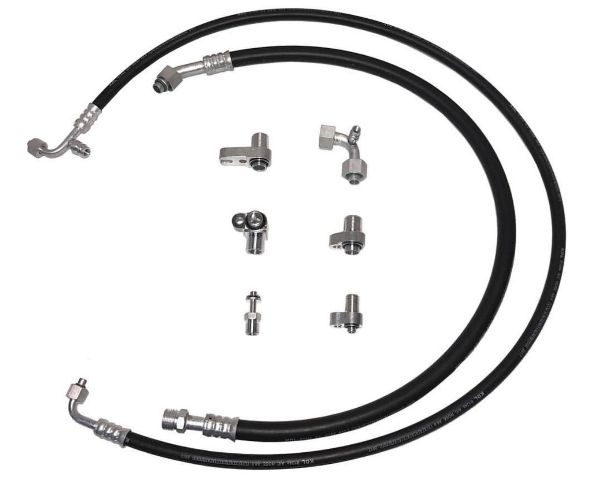 2010-2018 6.7L Cummins A/C Line Relocation Kit Diesel Power Source
