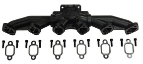 3 PIECE EXHAUST MANIFOLD FOR 1988-1998 DODGE CUMMINS 12V Far From Stock Diesel Power Source