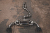 Audi TTRS MK3 Valved Sport Exhaust System Valvetronic Designs
