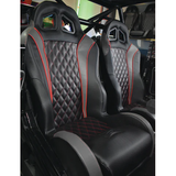 Yamaha YXZ / RMAX Carbon Edition Daytona UTV Seats - (Pair) UTV Parts Guy